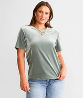 Simone Velvet Top