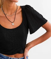 Maxine Textured Top