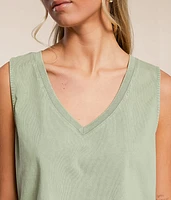 Sloane Cropped Tank Top