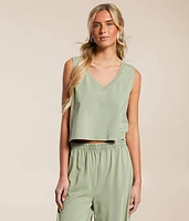 Sloane Cropped Tank Top