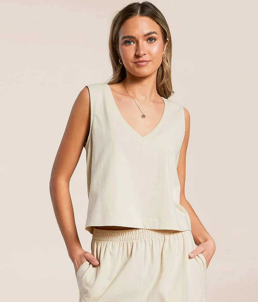 Sloane Cropped Tank Top