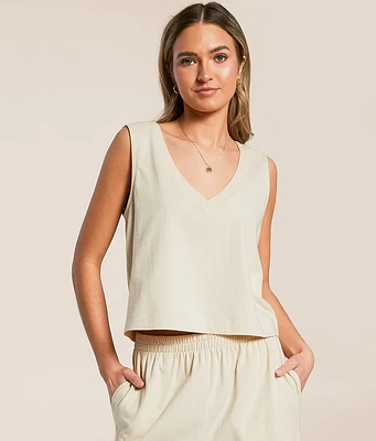 Sloane Cropped Tank Top