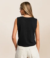 Sloane Cropped Tank Top