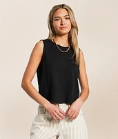 Sloane Cropped Tank Top