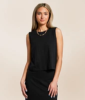 Sloane Cropped Tank Top