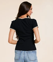 Cassie Ribbed Top