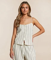 Savoy Striped Tank Top