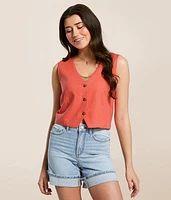 Marta Cropped Vest