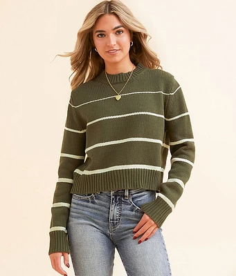 Z Supply Milan Stripe Cropped Sweater