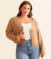 Estelle Cropped Cardigan Sweater
