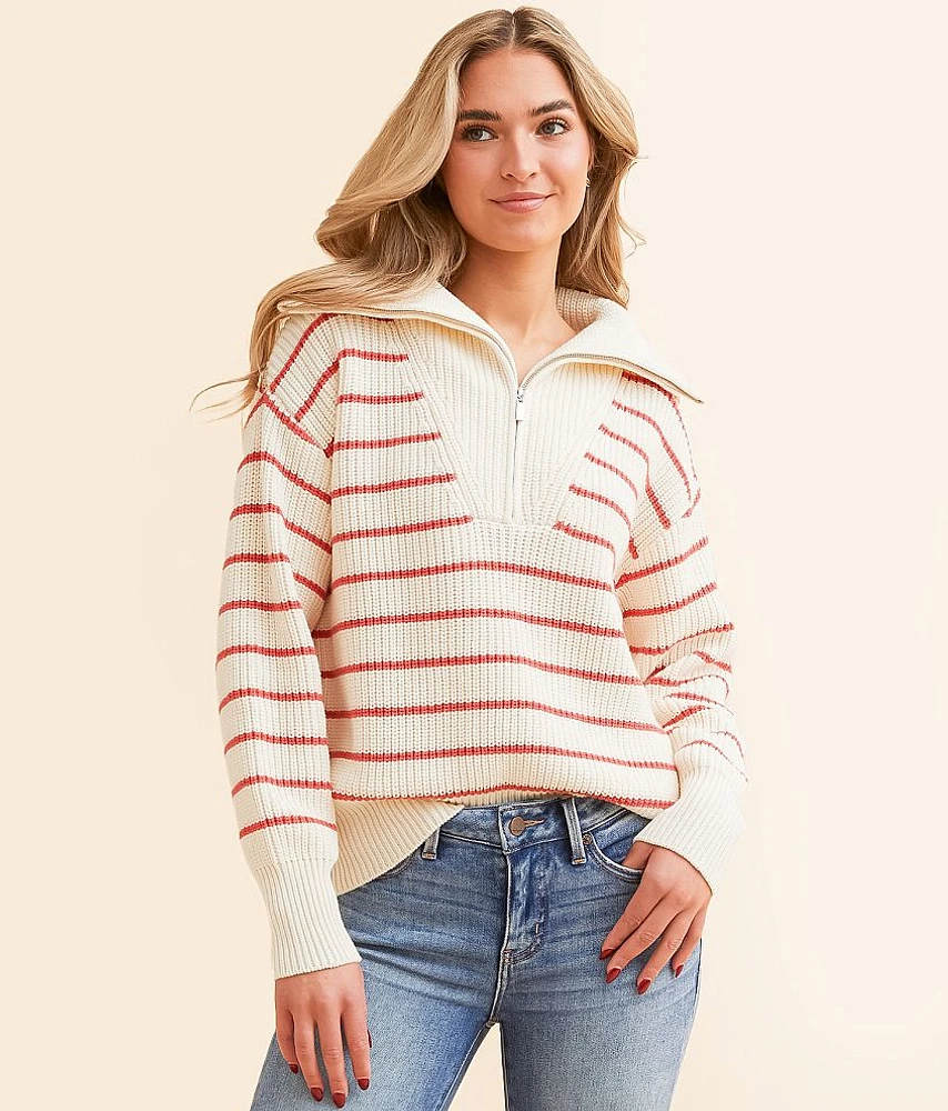 Z Supply Villa Striped Sweater