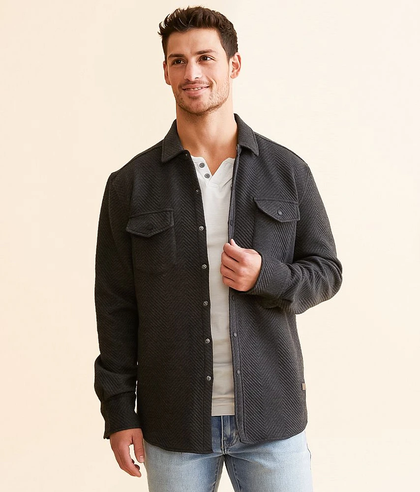 Outpost Makers Athletic Flannel Textured Shirt