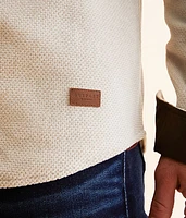 Textured Knit Athletic Shirt