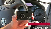 Cobra - SC 200D Dual-View Smart Dash Cam with Rear-View Accessory Camera - Black