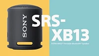 Sony - EXTRA BASS Compact Portable Bluetooth Speaker - Black