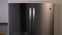 GE Profile - 23.1 Cu. Ft. French Door Counter-Depth Refrigerator with Internal Water Dispenser - Stainless Steel