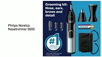 Philips Norelco - Nose Trimmer - Black/Silver