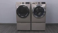 GE - 7.8 Cu. Ft. 12-Cycle Electric Dryer with Steam