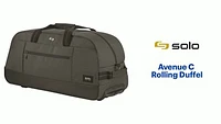 Solo New York - Downtown Collection 13" Wheeled Duffel Bag - Gray