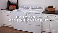 GE - Cu. Ft. -Cycle Electric Dryer