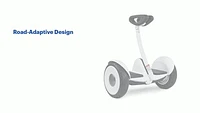 Segway - Ninebot S Self-Balancing Scooter w/13.7 Max Operating Range & 10 mph Max Speed