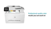 HP - LaserJet Pro M283fdw Wireless Color All-In-One Laser Printer - White
