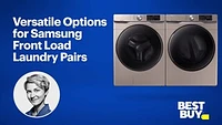 Samsung - 7.5 Cu. Ft. Stackable Gas Dryer with Steam and Sensor Dry - Champagne