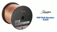 Rocketfish™ - 100' 16 Gauge Pure Copper Speaker Wire - Clear