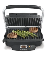 Hamilton Beach - Steak Lover's Indoor Grill - Black