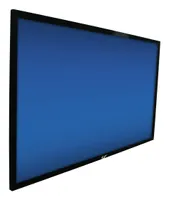 Elite Screens - Sable Frame 110" Fixed Projector Screen - Black