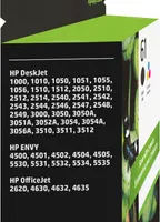 HP - 61 2-Pack Standard Capacity Ink Cartridges - Black & Tri-Color