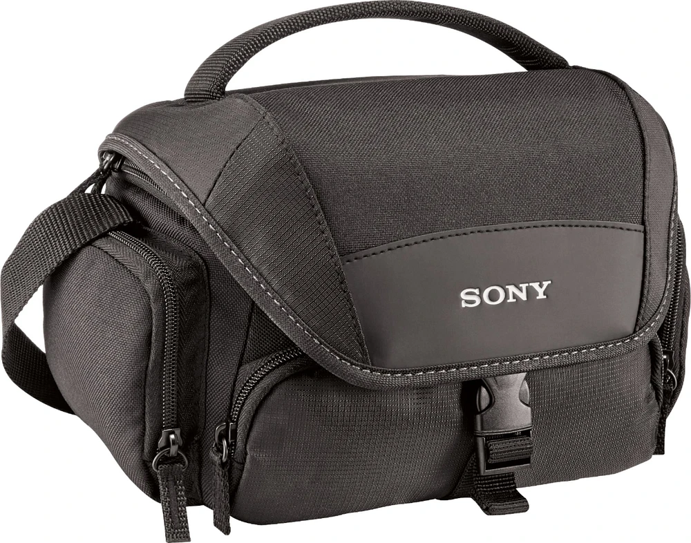 Sony - LCSU21 Soft Carrying Case - Black