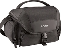 Sony - LCSU21 Soft Carrying Case - Black