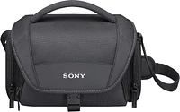 Sony - LCSU21 Soft Carrying Case - Black