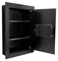 Barska - Biometric Wall Safe - Black