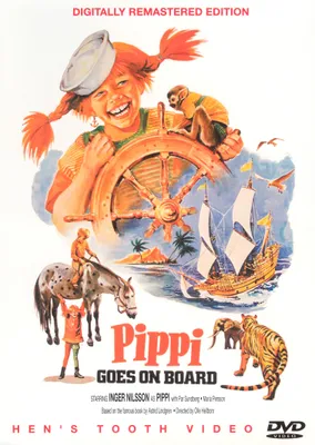 Pippi Goes on Board [DVD] [1969]