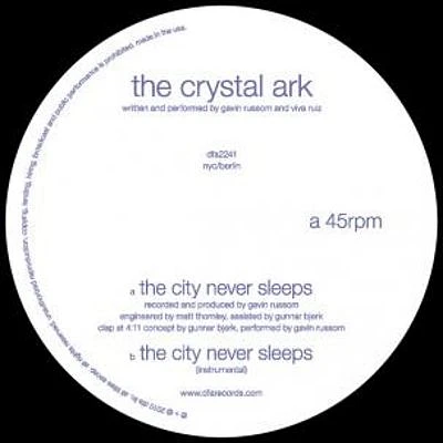 City Never Sleeps [12 inch Vinyl Single]