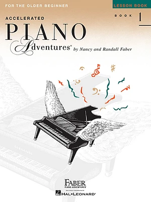 Hal Leonard - Faber Accelerated Piano Adventures for the Older Beginner Instructional Book - Multi