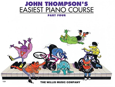 Hal Leonard - John Thompson's Easiest Piano Course Part 4 Instructional Book - Multi