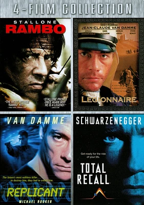 Rambo/Legionnaire/Replicant/Total Recall [3 Discs] [DVD]