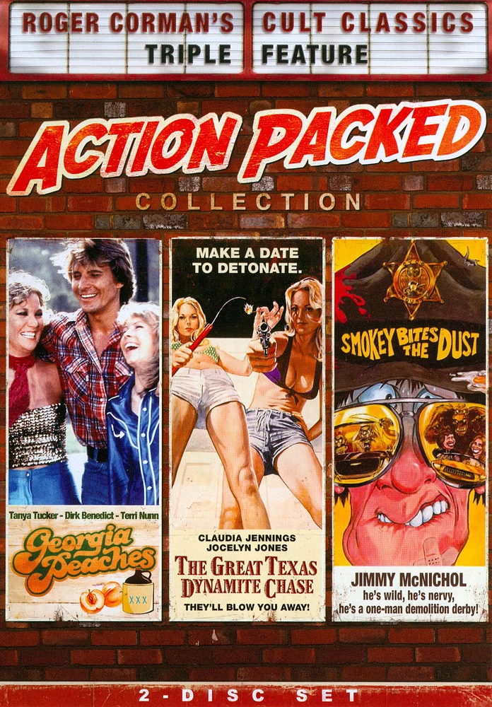 The Georgia Peaches/Smokey Bites the Dust/The Great Texas Dynamite Chase [2 Discs] [DVD]