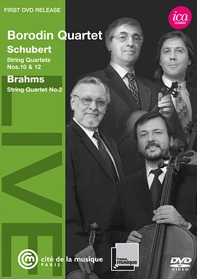 Schubert: String Quartets Nos. 10 & 12; Brahms: String Quartet No. 2 [Video] [DVD]