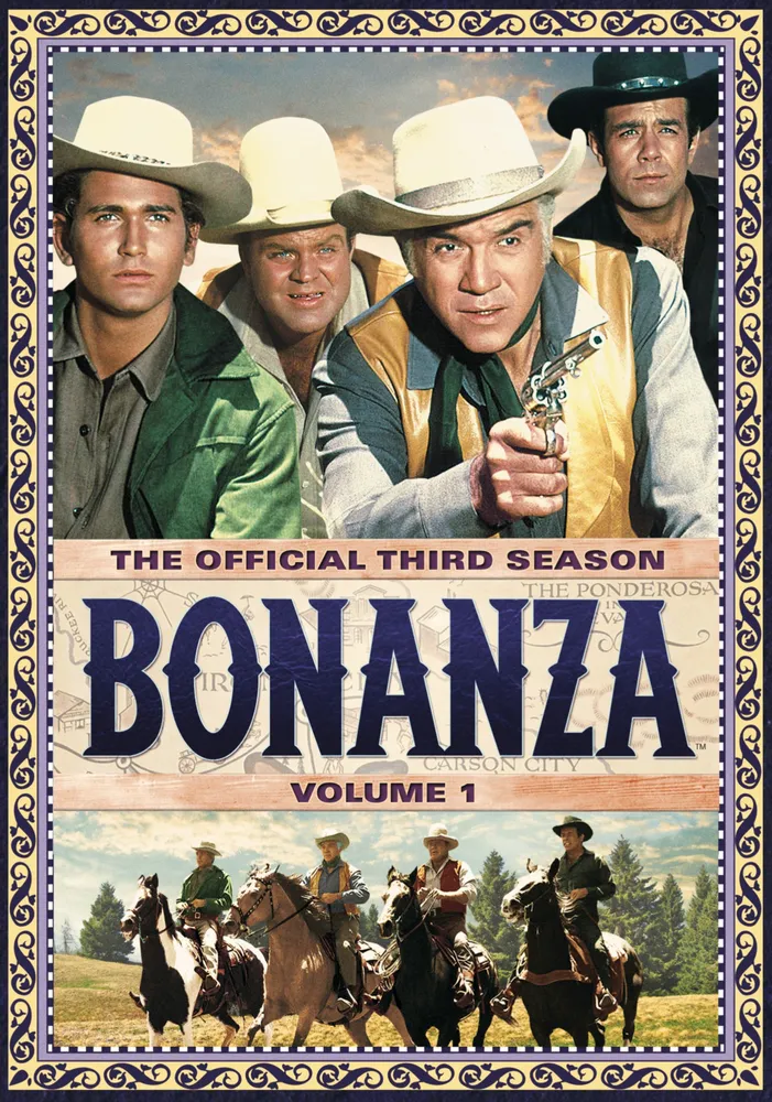 Bonanza: The Official Third Season, Vol. 1 [5 Discs] [DVD]