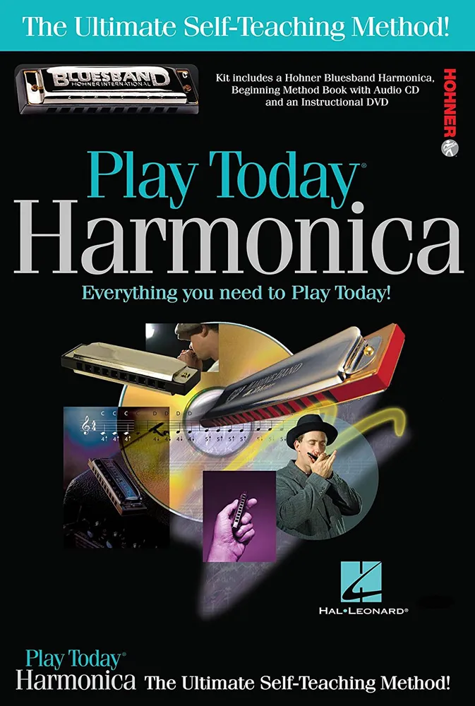 Play Harmonica Today! [2 Discs] [With Book] [DVD/CD] [DVD] [2009]