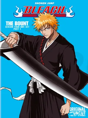 Bleach Uncut Box Set: Season 4, Part 1 - The Bount [4 Discs] [DVD]