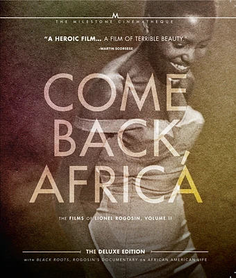 The Films of Lionel Rogosin, Vol. II: Come Back, Africa/Black Roots [2 Discs] [Blu-ray]