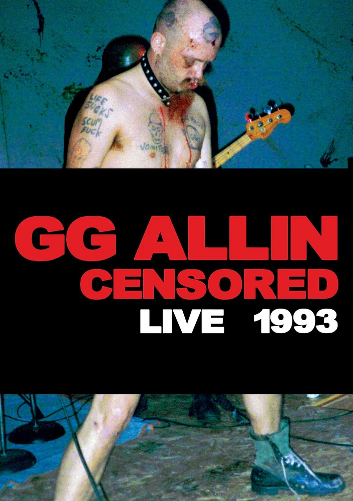 G.G. Allin: Censored/Uncensored [DVD]