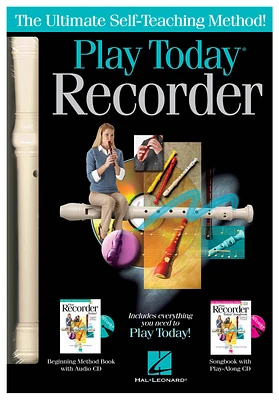 Hal Leonard - Play Recorder Today! Recorder with Instructional Book and CD - Multi