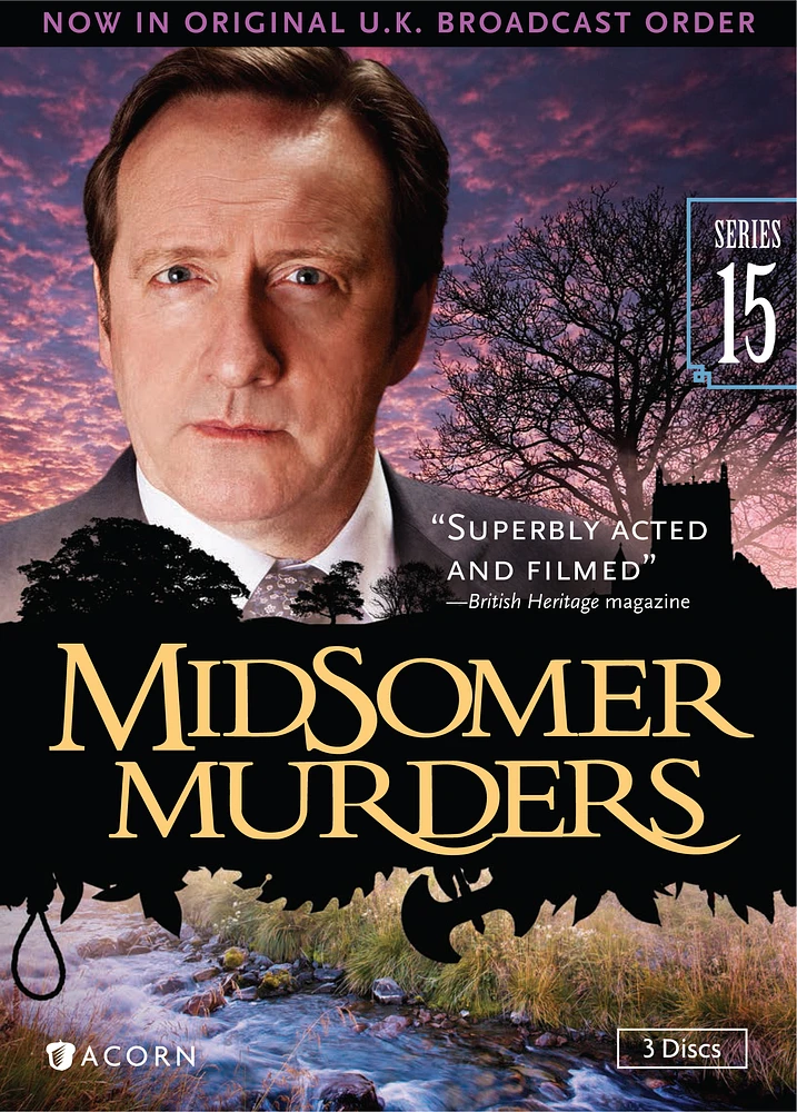 Midsomer Murders: Series 15 [3 Discs] [DVD]
