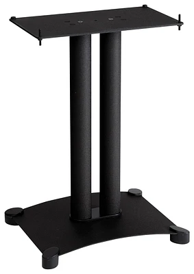 Sanus - Foundations Steel Series Center-Channel Speaker Stand - Black
